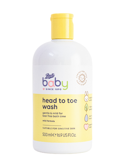 Picture of Boots Baby Head to Toe Wash 500ml