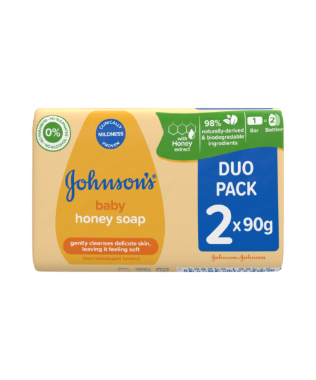 Picture of Johnson's Baby Honey Soap (2*90 g)