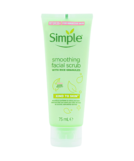 Picture of Simple Smoothing Facial Scrub with Rice Granules 75ml