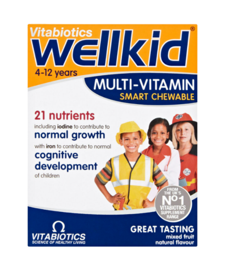 Picture of Vitabiotics Wellkid Multi-Vitamin (4-12 Years) 30 Tablets