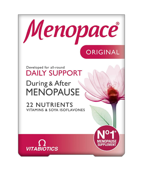 Picture of Vitabiotics Menopace Original Menopause Supplement 30 Tablets