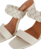 Picture of Plait Detail Block Heel Mule Sandal