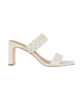 Picture of Plait Detail Block Heel Mule Sandal