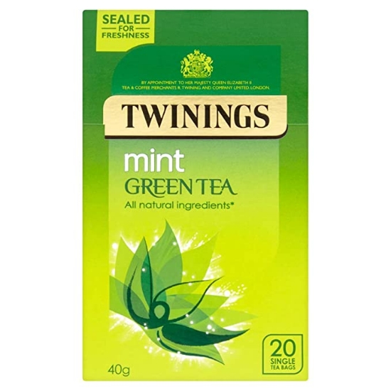 Picture of Twinings Mint Green Tea 40g, 20 Tea Bags