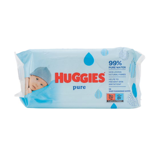 Picture of Huggies Pure Wipes (56 Wipes)