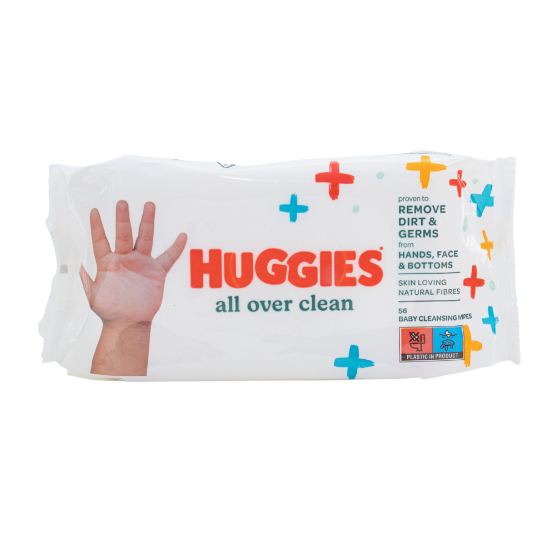Picture of Huggies All Over Clean Wipes (56 Wipes)
