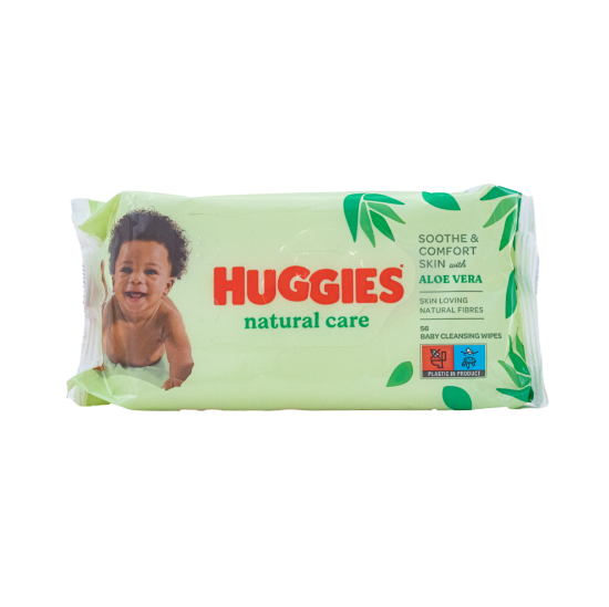 Picture of Huggies Natural Care Wipes (56 Wipes)