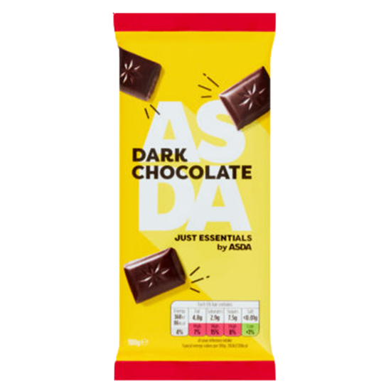 Picture of ASDA-Dark-Chocolate-100g